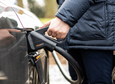 Charging car